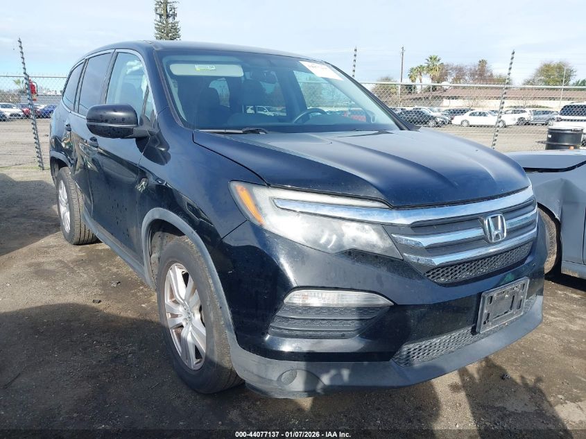 2016 Honda Pilot Lx