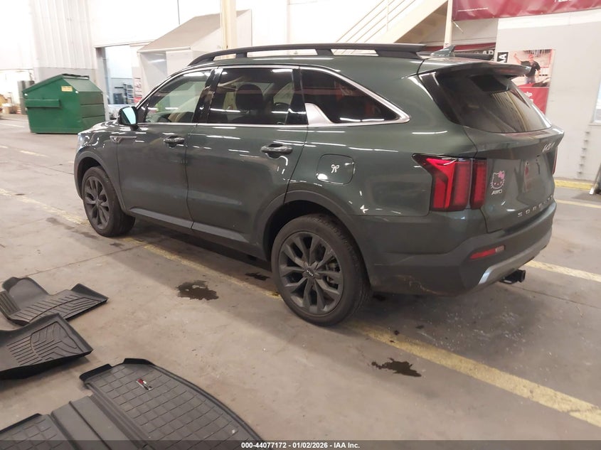 VIN 5XYRHDLF9NG108433 2022 KIA SORENTO X-LINE EX