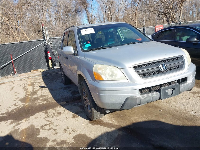 2HKYF18563H586881 2003 Honda Pilot Ex-L auction photo 1