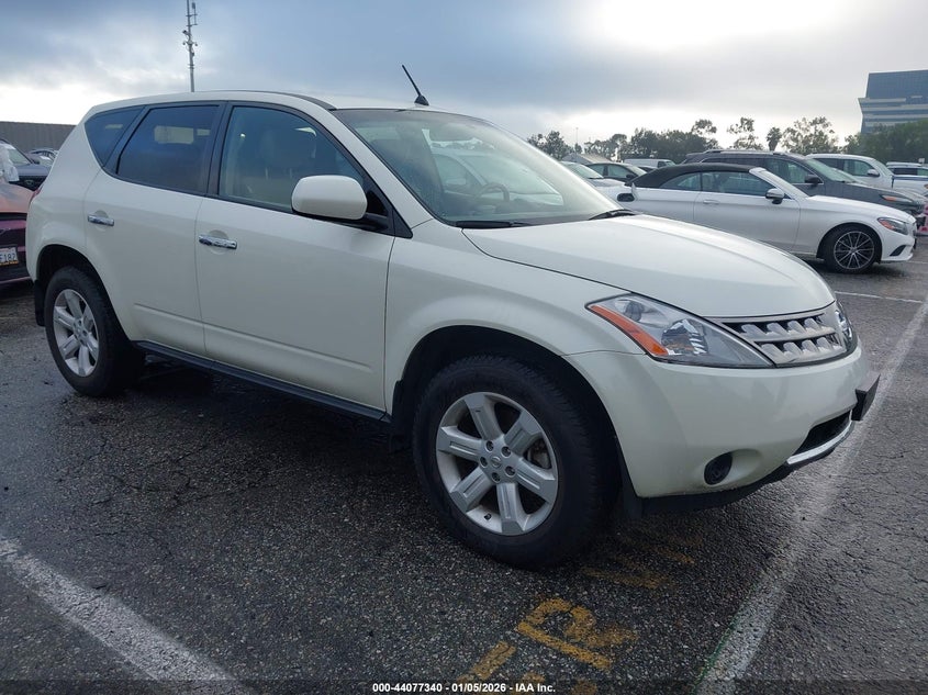 JN8AZ08T47W529066 2007 Nissan Murano S auction photo 1