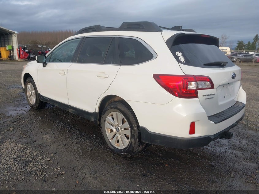 2016 Subaru Outback 2.5I Premium
