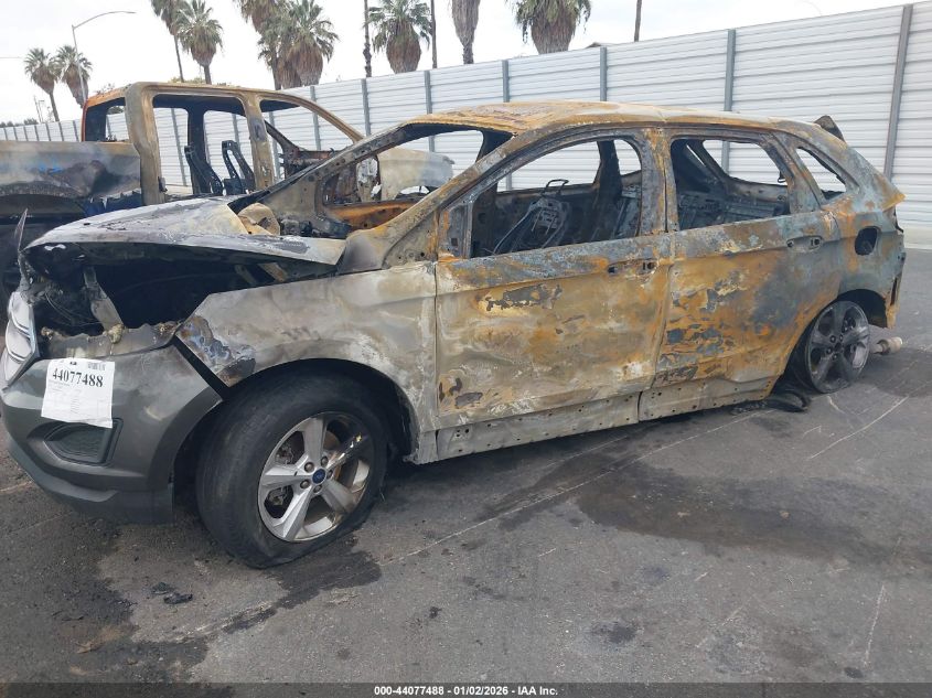 2018 Ford Edge Se VIN: 2FMPK3G92JBB15306 Lot: 44077488