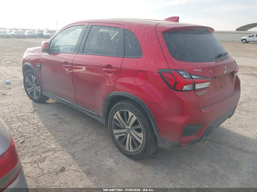 Vin: ja4apuau8nu016269, lot: 44573420, mitsubishi outlander sport 2.0 be 2wd/2.0 es 2wd/2.0 le 2wd/2.0 s 2wd 20223