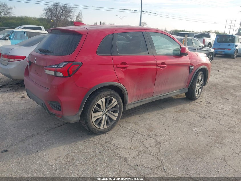 Vin: ja4apuau8nu016269, lot: 44573420, mitsubishi outlander sport 2.0 be 2wd/2.0 es 2wd/2.0 le 2wd/2.0 s 2wd 20224