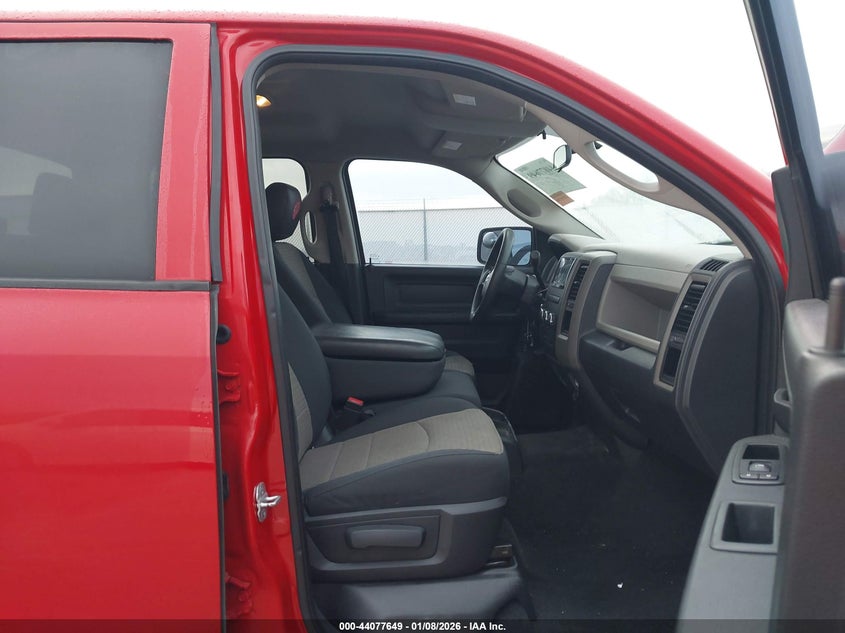 2012 Ram 1500 5.7 Ram St red Lot 111044077649 Vin 1C6RD7KT1CS263402