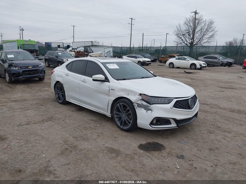 19UUB2F61KA003748 2019 Acura Tlx Tech A-Spec Pkgs auction photo 1