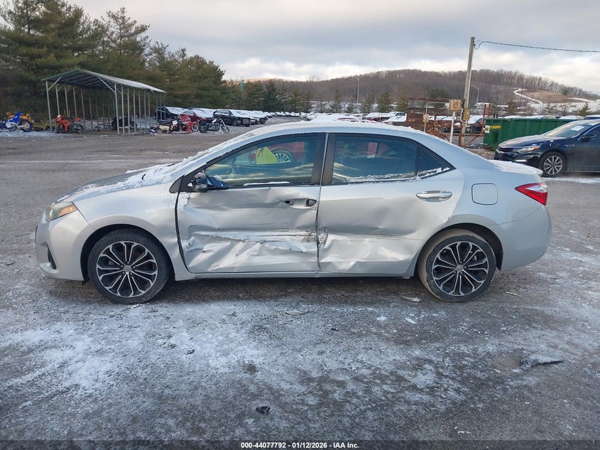 2014 TOYOTA COROLLA SEDAN 1.8L I-4 DOHC, VVT, 132HP