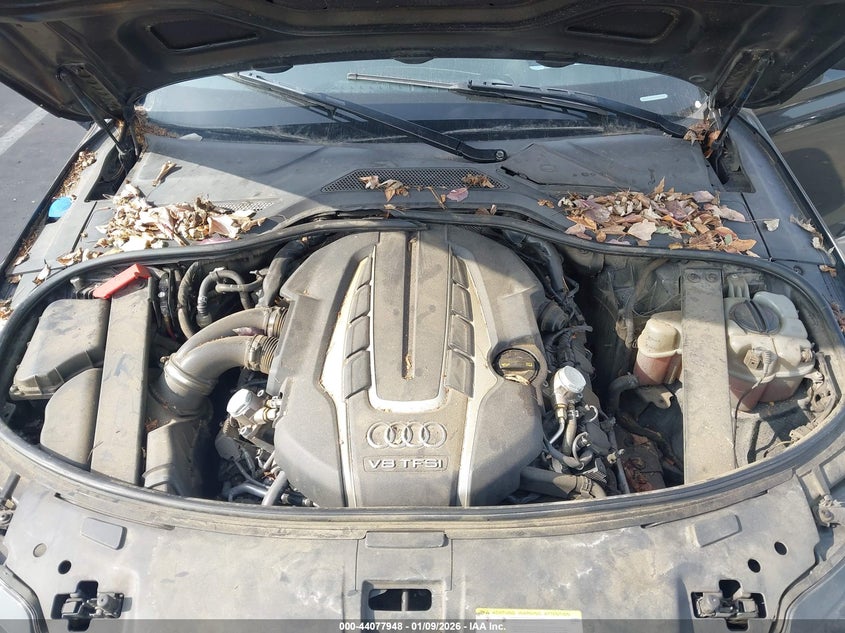 2015 Audi A8 L 4.0T VIN: WAU32AFD4FN008649 Lot: 44077948