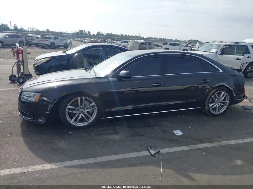 2015 Audi A8 L 4.0T VIN: WAU32AFD4FN008649 Lot: 44077948