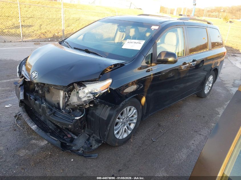 2016 Toyota Sienna Xle Premium 8 Passenger
