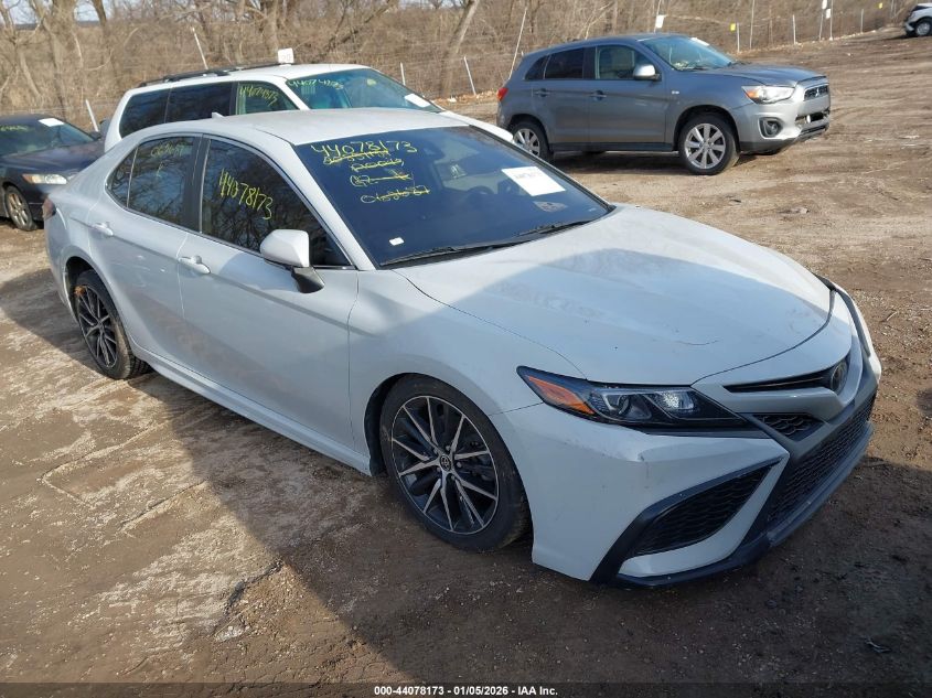 2022 Toyota Camry Se Awd