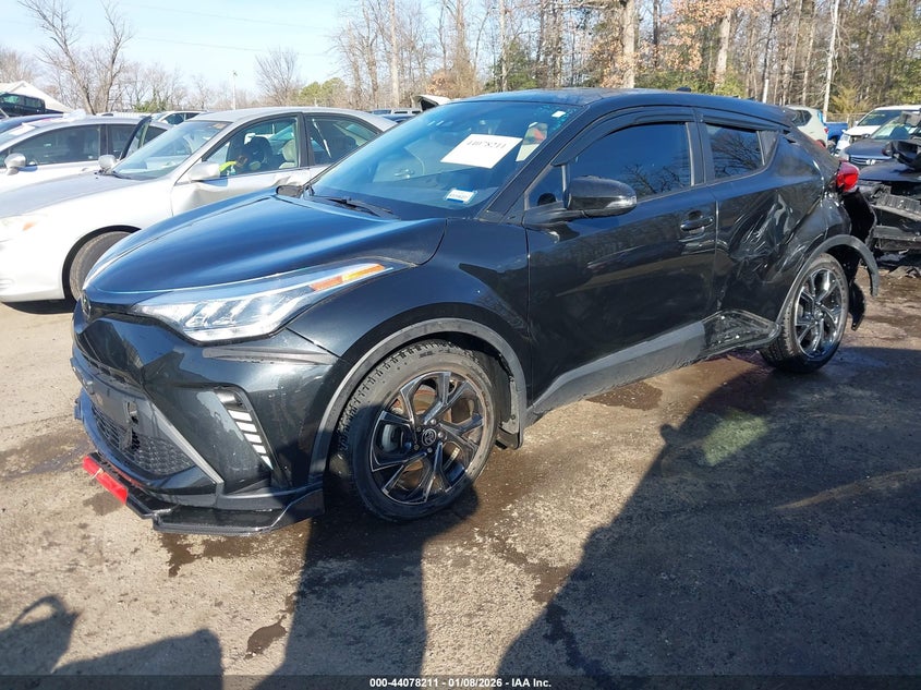 VIN NMTKHMBX3NR145474 2022 TOYOTA C-HR XLE