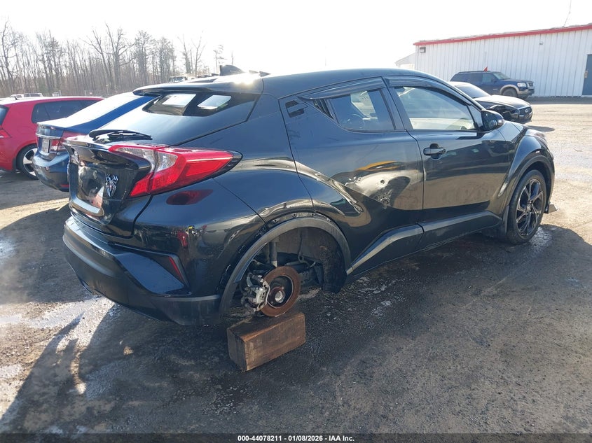 VIN NMTKHMBX3NR145474 2022 TOYOTA C-HR XLE