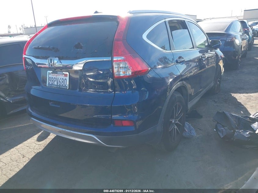 2016 Honda Cr-V Ex-L