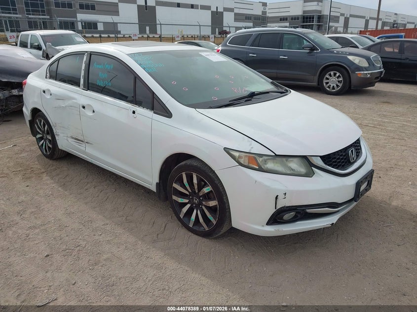 19XFB2F95EE016456 2014 Honda Civic Ex-L auction photo 1