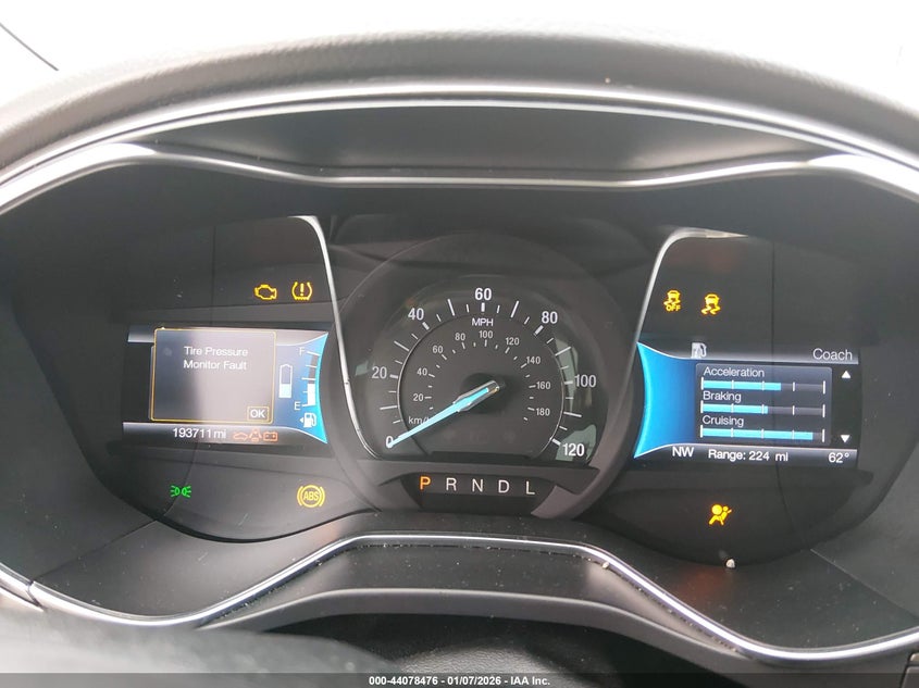 VIN 3FA6P0LU3HR336649 2017 FORD FUSION HYBRID SE