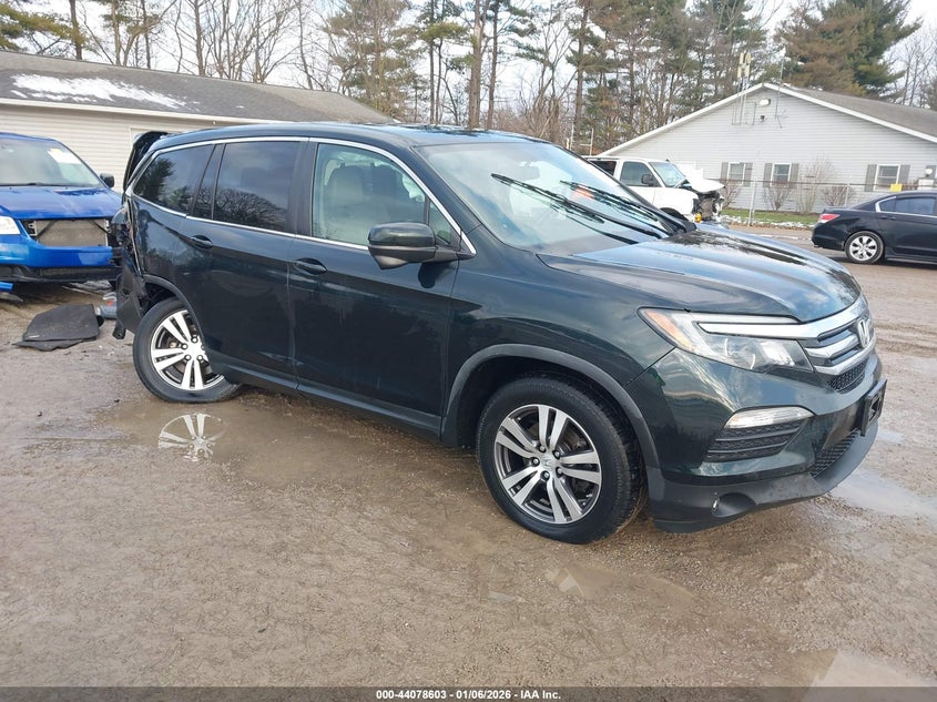 5FNYF6H56JB064597 2018 Honda Pilot Ex-L auction photo 1