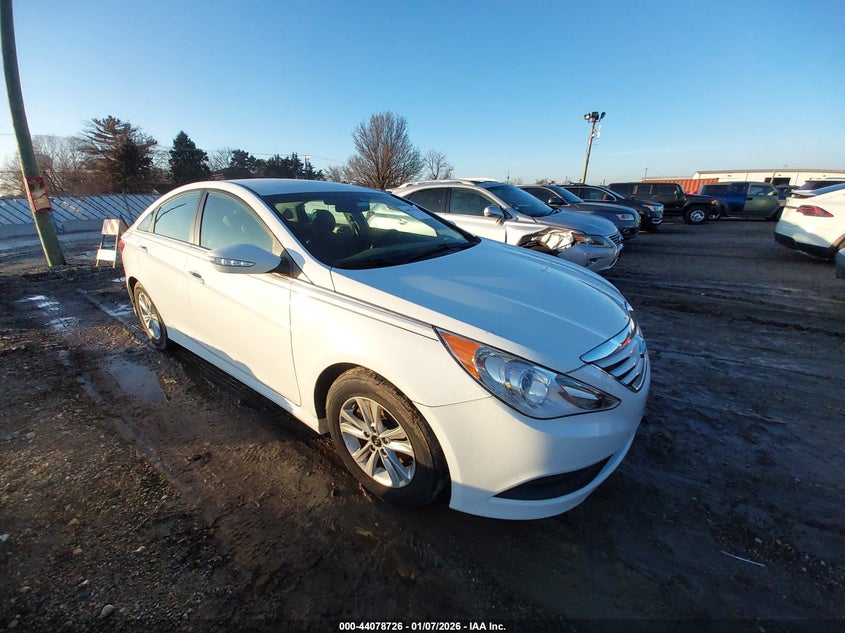 5NPEB4AC7EH853182 2014 Hyundai Sonata Gls auction photo 1
