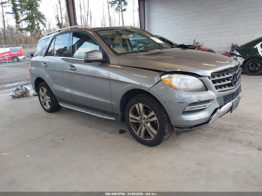 2013 Mercedes-Benz Ml 350 4Matic