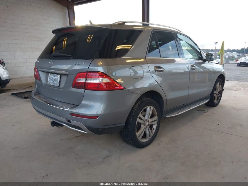 2013 Mercedes-Benz Ml 350 4Matic