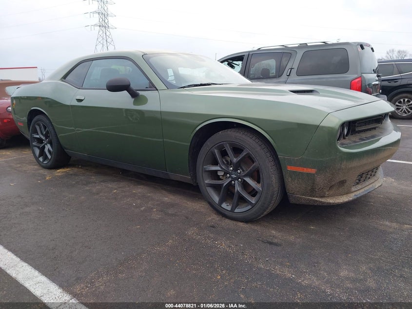 2C3CDZAG3NH143601 2022 Dodge Challenger Sxt auction photo 1
