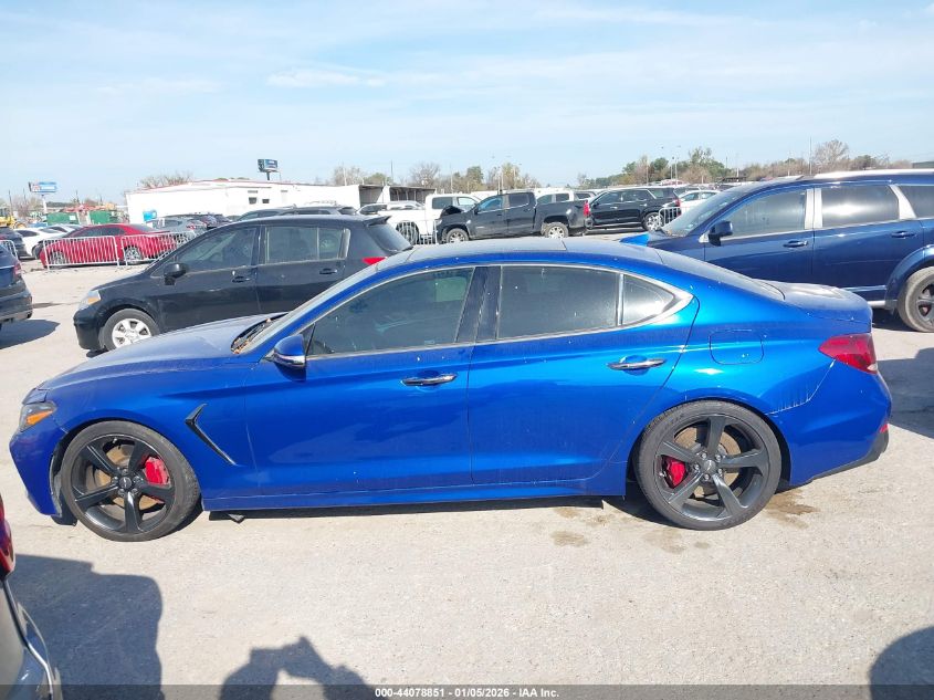 2019 Genesis G70 VIN: KMTG34LE9KU019891 Lot: 44078851