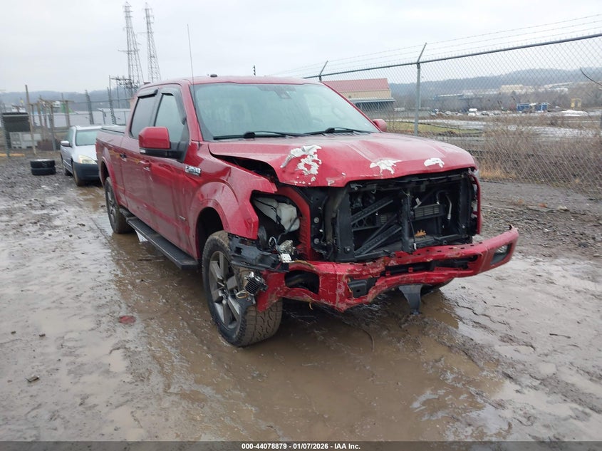 1FTFW1EG6GFB49427 2016 Ford F-150 Lariat auction photo 1