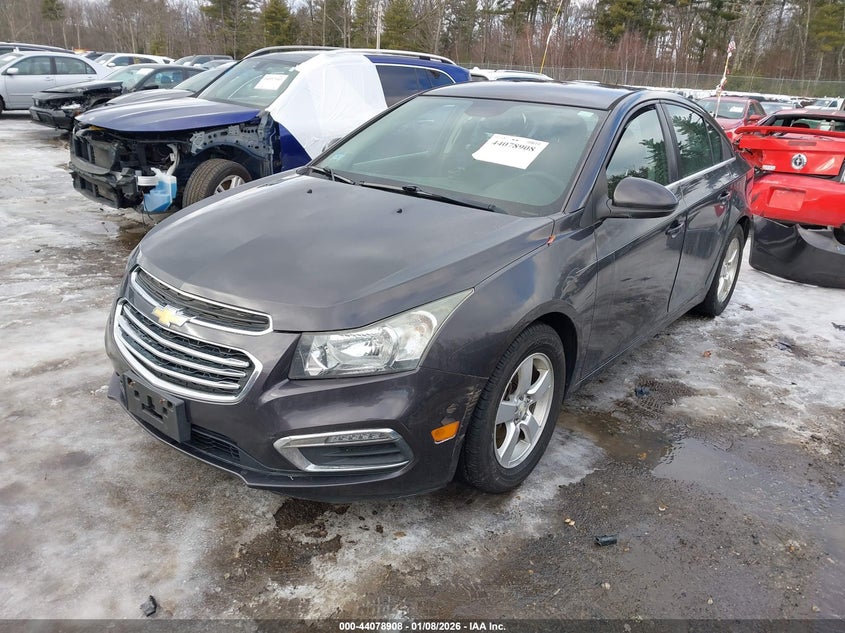 Vin: 1g1pc5sb7f7250538, lot: 44574745, chevrolet cruze 1lt auto 20152