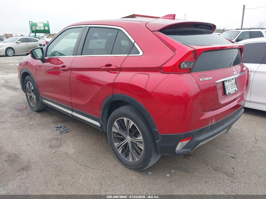 Vin: ja4at5aa5kz011567, lot: 44574780, mitsubishi eclipse cross se 20193