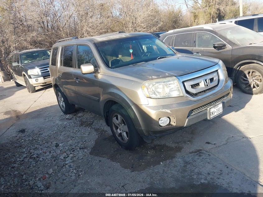 5FNYF3H61BB056139 2011 Honda Pilot Ex-L auction photo 1