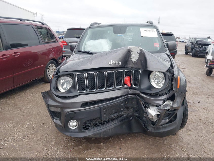 VIN ZACNJABB2KPK31127 2019 JEEP RENEGADE LATITUDE FWD