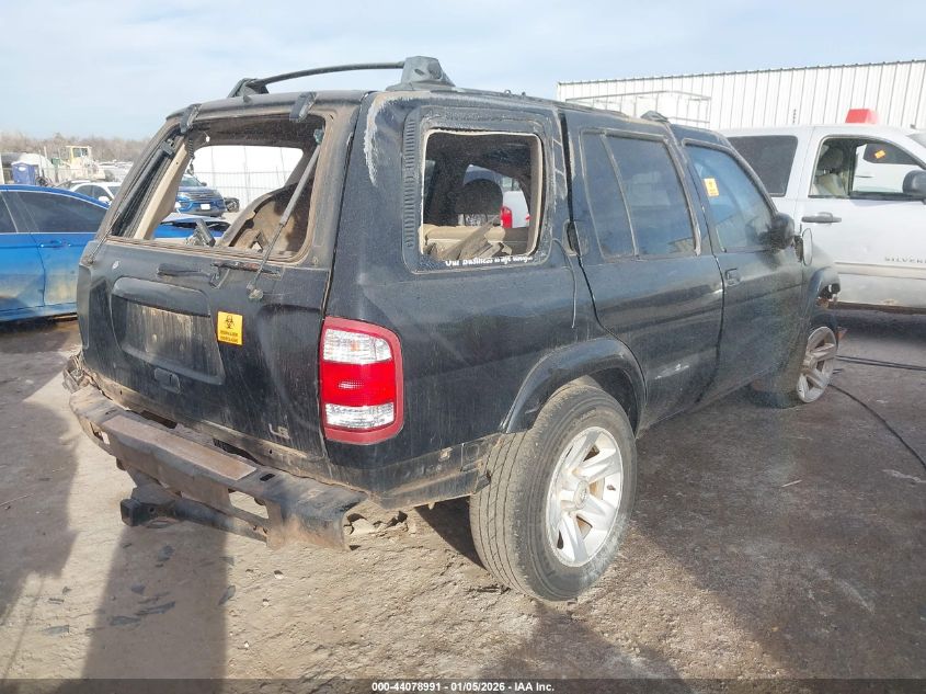 2002 Nissan Pathfinder Le