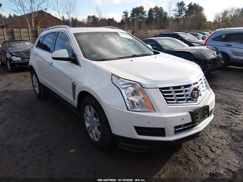 2013 CADILLAC SRX White VIN: 3GYFNGE3XDS530847