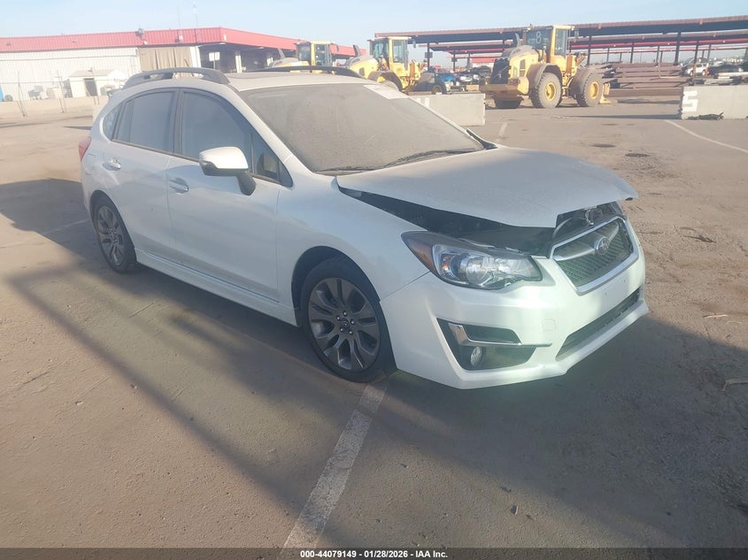 Vin: jf1gpau6xfh299821, lot: 44574985, subaru impreza 2.0i sport premium 2015 img_1