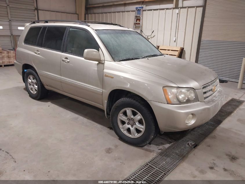 2001 Toyota Highlander