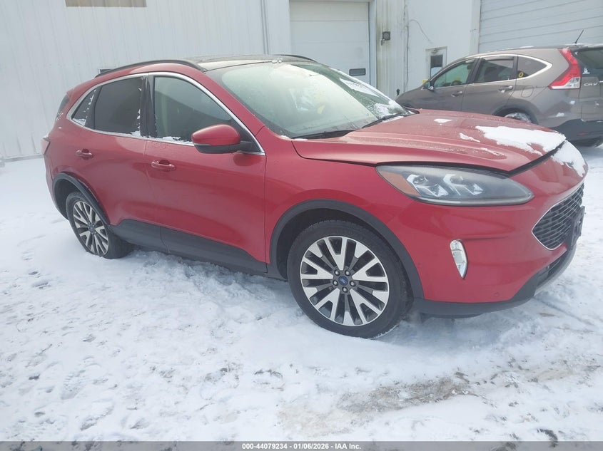 1FMCU9J92LUA20519 2020 Ford Escape Titanium auction photo 1