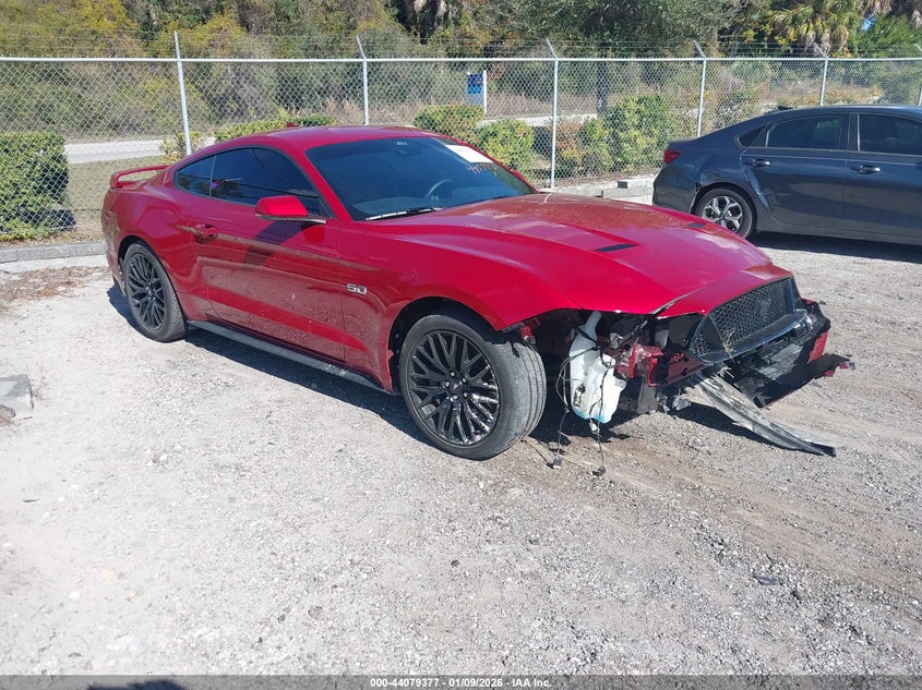 Vin: 1fa6p8cf2m5110762, lot: 44575213, ford mustang gt premium fastback 20211