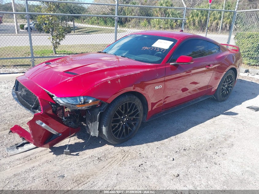 Vin: 1fa6p8cf2m5110762, lot: 44575213, ford mustang gt premium fastback 20212
