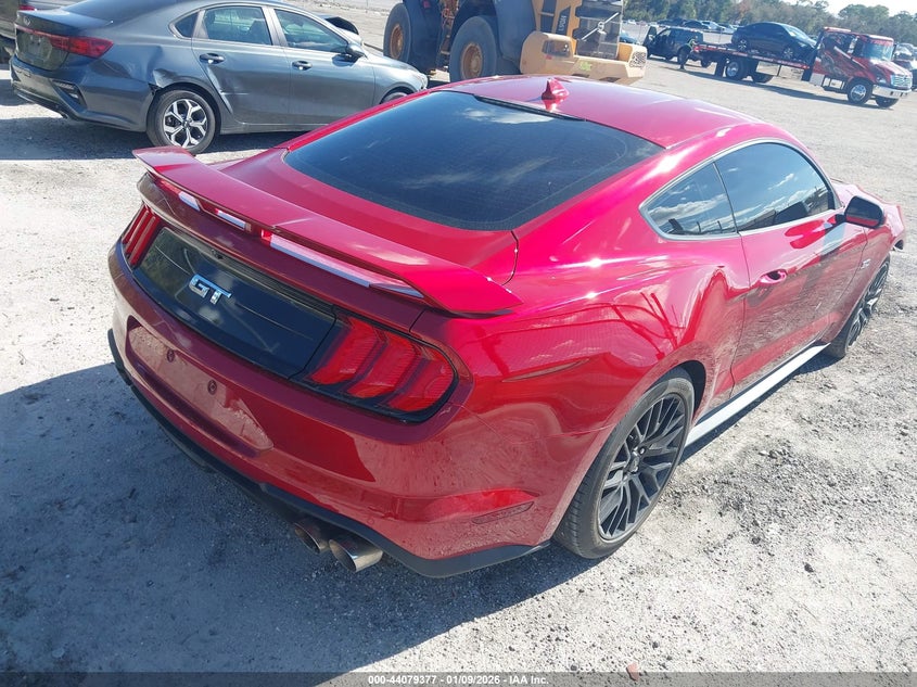 Vin: 1fa6p8cf2m5110762, lot: 44575213, ford mustang gt premium fastback 20214
