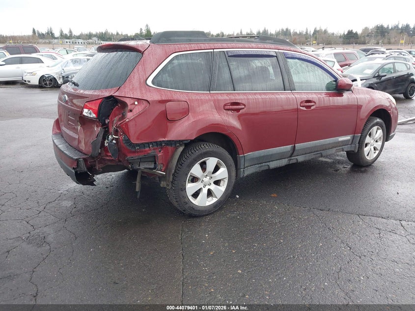 Vin: 4s4brbkc3b3343321, lot: 44575237, subaru outback 2.5i limited 20114