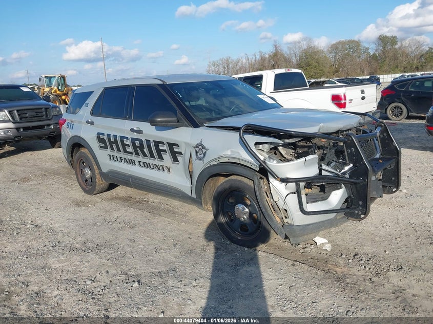 1FM5K8AB8MGB53989 2021 Ford Police Interceptor Utility auction photo 1