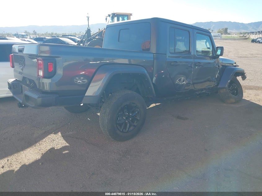 Vin: 1c6hjtag9pl506150, lot: 44575351, jeep gladiator sport s 4x4 20234