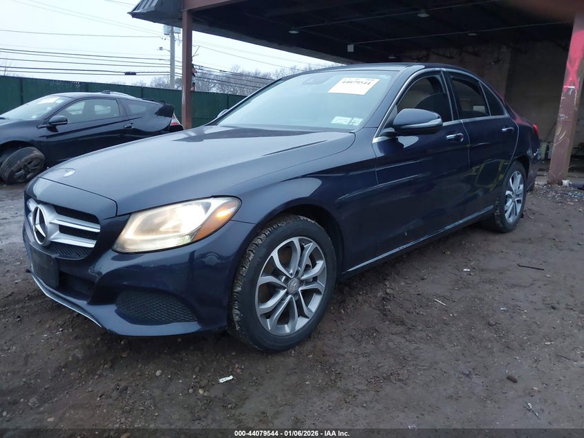 2016 Mercedes-Benz C 300 4matic 55SWF4KB1GU154225 photo 1