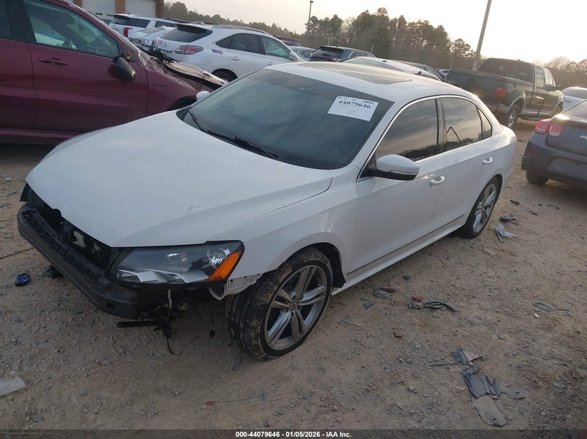 2014 Volkswagen Passat 2.0L Tdi Sel Premium