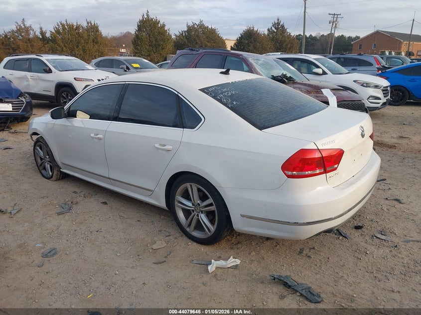 2014 Volkswagen Passat 2.0L Tdi Sel Premium