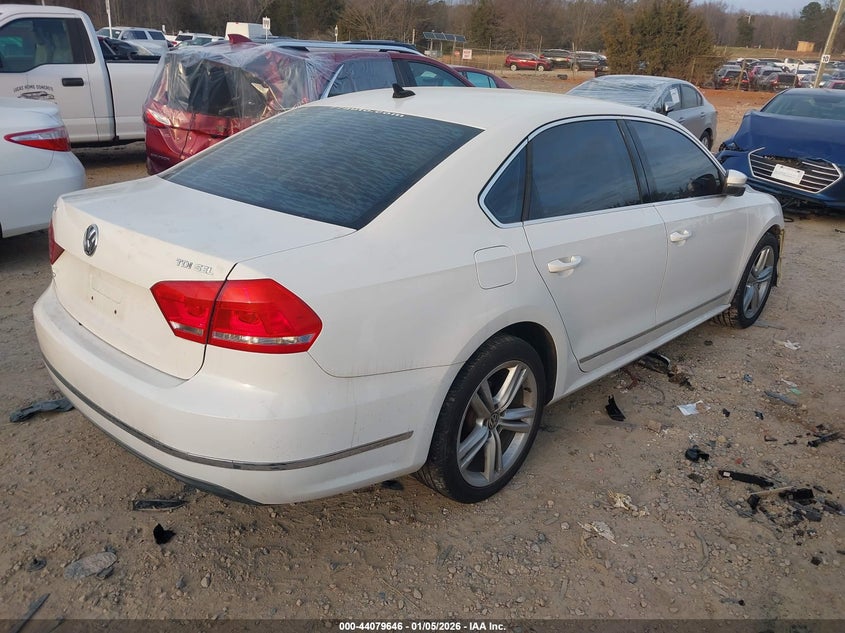 2014 Volkswagen Passat 2.0L Tdi Sel Premium