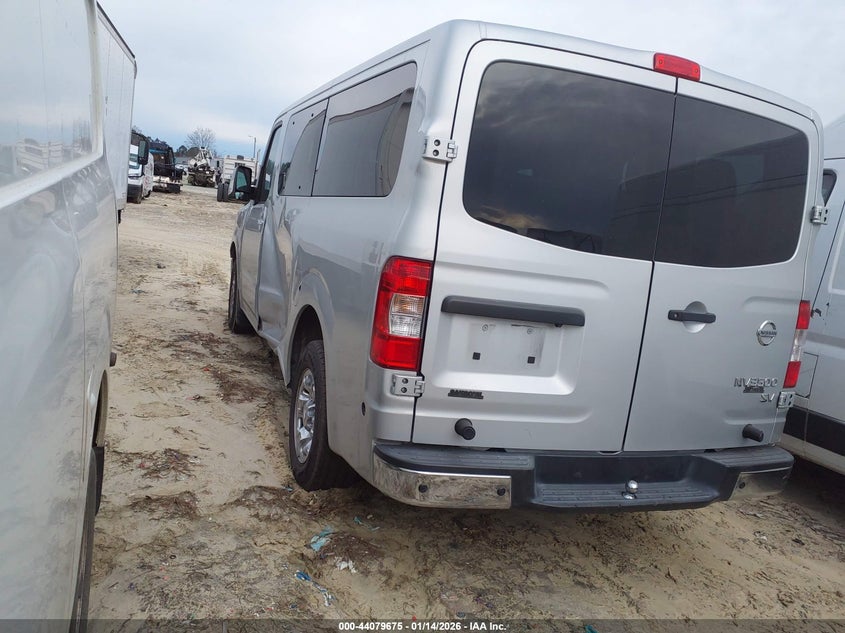Vin: 5bzbf0aa4jn853147, lot: 44575511, nissan nv passenger nv3500 hd sv v6 20183