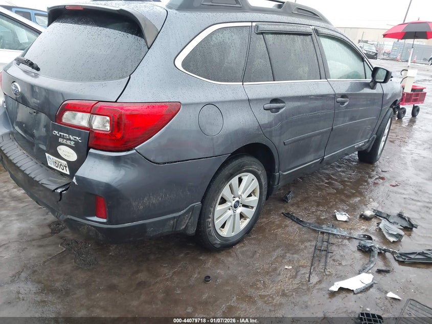 Vin: 4s4bsacc3g3215536, lot: 44575554, subaru outback 2.5i premium 20164