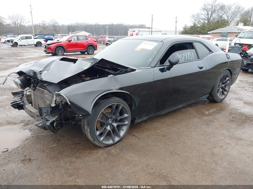 Vin: 2c3cdzbt2hh658718, lot: 44575587, dodge challenger r/t 20172