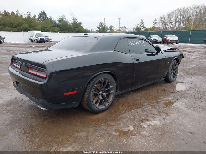 Vin: 2c3cdzbt2hh658718, lot: 44575587, dodge challenger r/t 20174